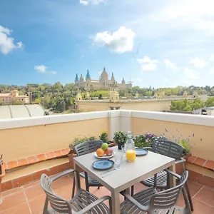 Riua - Private Terrace Penthouse Next To The Fair , Barcelona Spanje